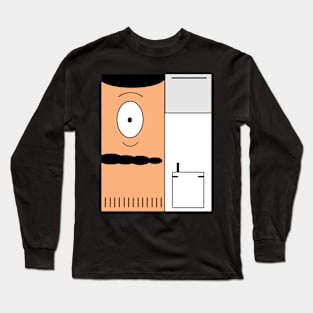 Abstract Bob Long Sleeve T-Shirt